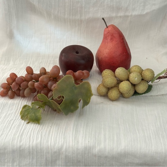 Vintage Rattan Wicker Woven Turkey Basket‎ Decor With Fruit Fall Thanksgiving - Picture 6 of 9